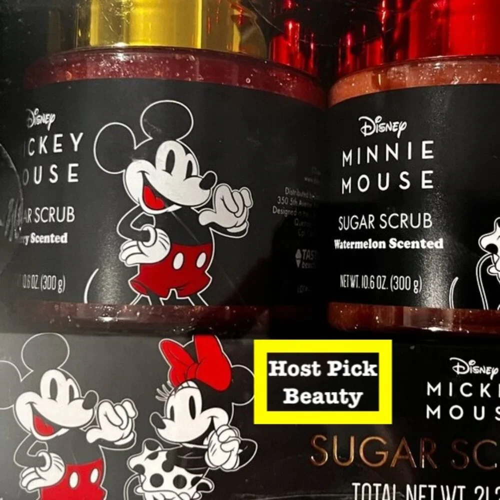 Disney Mickey and Minne Mouse Sugar‎ Scrub Set (new/kids/x)